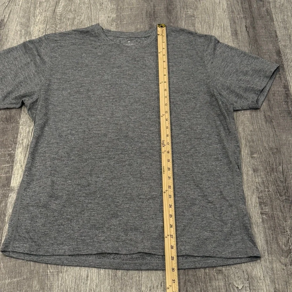 Fabletics XXL Gray Men's Athletic Workout‎ Shirt Gym Tee